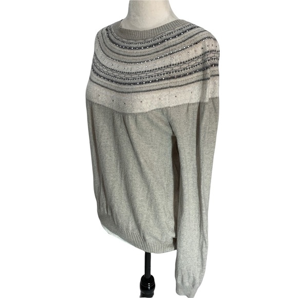 telluride Clothing Co. Cozy Fair Isle Lightweight Lambswool Sweater Size… - Picture 4 of 9